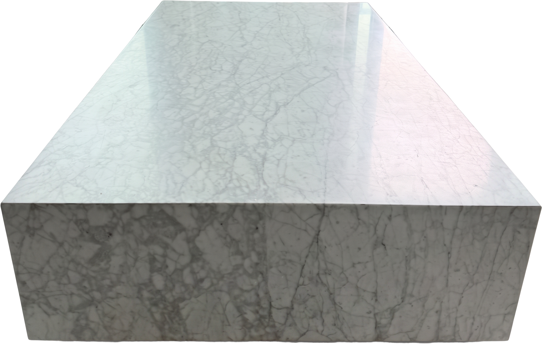 Marble Plinth Coffee Table