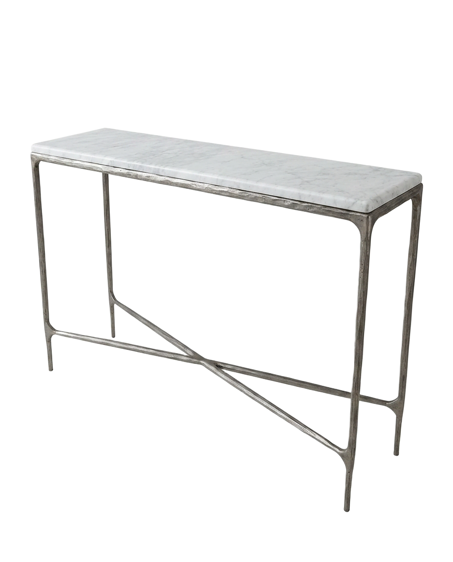 Marble Entry Console Table