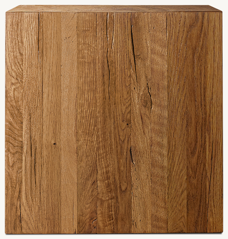 Reclaimed Oak End Tables (2)